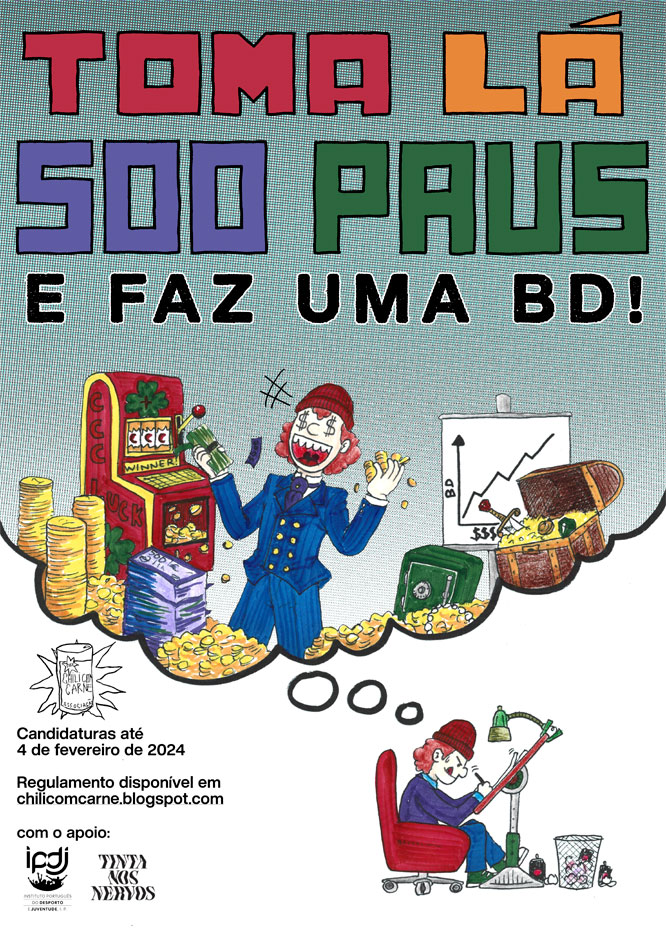 Toma lá 500 paus e faz uma BD 11